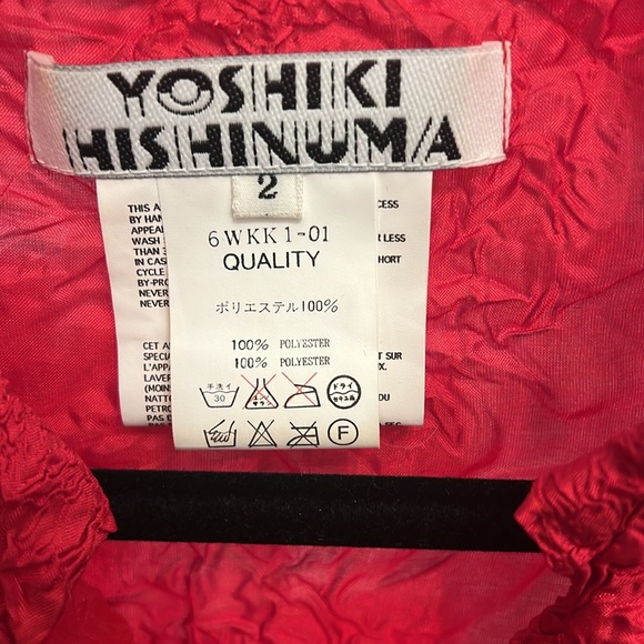 STUNNING YOSHIKI HISHINUMA BLOUSE πππ Never worn π - Picture 2 of 5